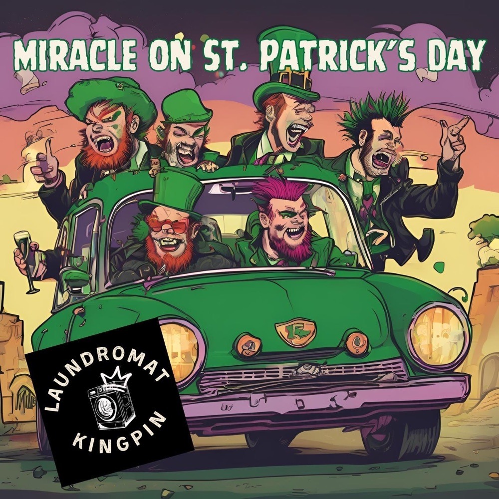 artwork: laundromat kingpin miracle on st. patrick's day miracle on st. patrick's day single