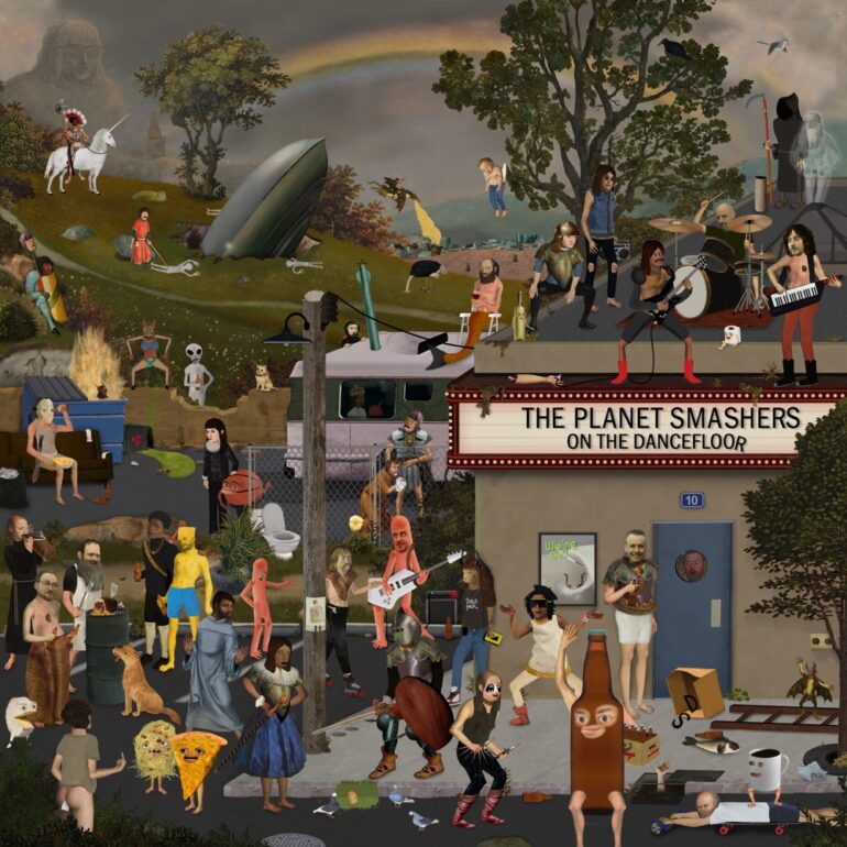 artwork: the planet smashers meet me on the dancefloor on the dancefloor